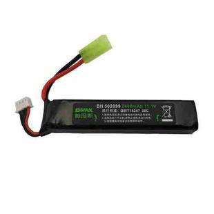 BMAX 11.1V High Rate 30C Discharge Water Marble Rifle Rechargeable Li-Ion Battery, Plug: Green Shell Small Tamiya