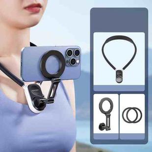 Silicone Magnetic Neck Mount Quick Release Holder for iPhone Gopro Action Cameras 50cm Set