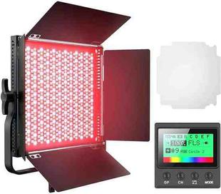 Pixel K80 RGB 45W 2600-10000K 552 LEDs Photography Fill Light Panel Lamp With LCD Display,US Plug Standard Set