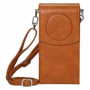 For Apple Vision Pro Power Organizer Case Carrying Bag(Brown)