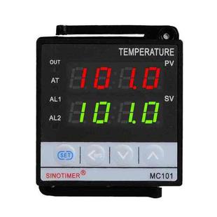 SINOTIMER MC101 Universal Input Short Case PID Intelligent Temperature Controller Meter Heating Cooling Relay SSR Solid State Output
