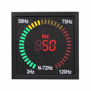SINOTIMER N-72HZ AC Frequency Signal Indicator Square Turntable LED Digital Frequency Meter