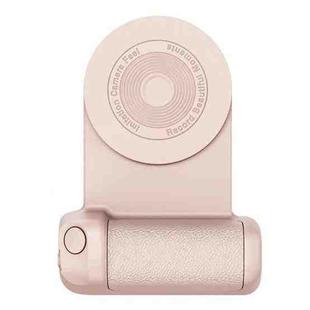 Camera Shape Bluetooth Magnetic Rotating Photo Handle Desktop Stand, Color: Pink Basic Model