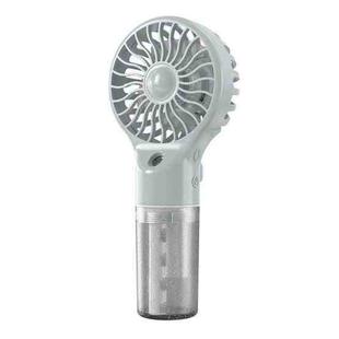 USB Rechargeable Handheld Misting Fan Portable Hydration Electrical Fan(Grey)
