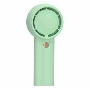 Mini Turbo Handheld Electrical Fan Portable USB Rechargeable Small Fan(Green)