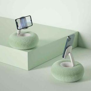 Pillow Phone Tablet Rotating Holder Lazy Desktop Bed Live Stand, Color: Single Axis Rack-Green