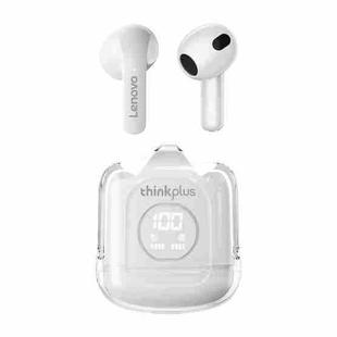 Lenovo Thinkplus XT65 In-Ear Wireless Sports Bluetooth Earphones with Digital Display Battery Charging Compartment(White)