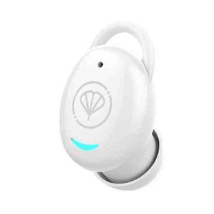 YX12 Single Ear Invisible Bluetooth Earphone Mini Sleep Stereo Wireless Earphones(White)