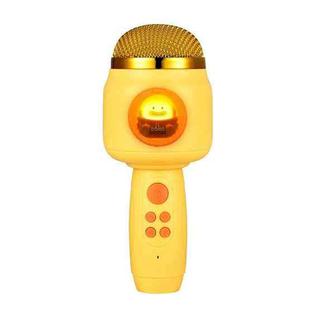 ICARER FAMILY F816 Karaoke Microphone Speaker Home Bluetooth Wireless Microphone(Yellow)