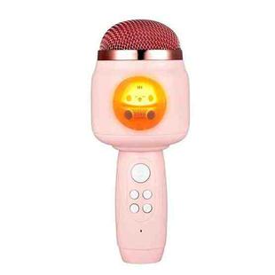 ICARER FAMILY F816 Karaoke Microphone Speaker Home Bluetooth Wireless Microphone(Pink)