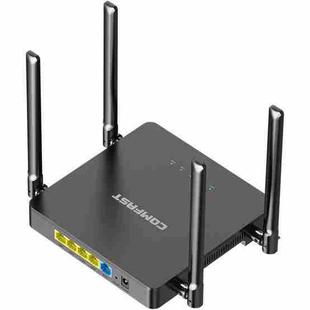 COMFAST CF-N5 V2  1200Mbps WiFi6 Dual Band Wireless Router With Gigabit Ethernet Port, 4x5dBi Antenna(EU Plug)