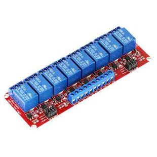 8 Way 5V Relay Module With Optocoupler Isolation Supports High And Low Level Trigger Expansion Board