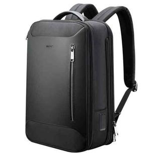 Bopai 61-19011 Large Capacity Waterproof Travel Laptop Backpack With USB+Type-C Port(Black)