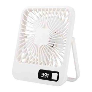 Home Desktop Wall Mounted Fan USB Portable Desktop Mini Fan(White)