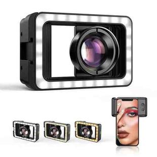 APEXEL 4K HD 100mm Macro Lens With LED Fill Light Set for Smartphones