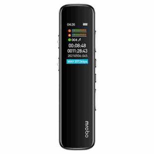 Mrobo RV-19 0.96-inch HD Screen 3D Noise Reduction Recording Pen Music Player, Capacity: 4GB(Black)