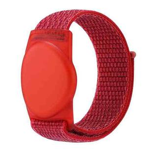 For Huawei Tag Tracker Nylon Loop Watchband Protective Case 220mm(Red)