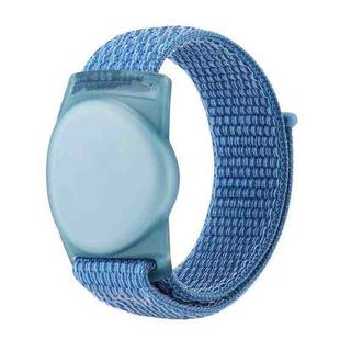 For Huawei Tag Tracker Nylon Loop Watchband Protective Case 220mm(Blue)