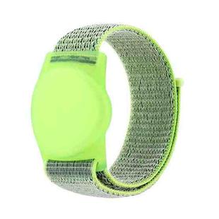 For Huawei Tag Tracker Nylon Loop Watchband Protective Case 220mm(Bright Yellow)