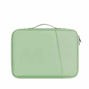 BUBM 13 Inch Tablet Sleeve Bag Laptop Storage Bag Handbag(Green)