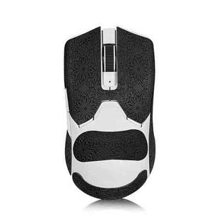 Snowflake Pattern Anti-slip Mouse Stickers For Razer Viper V2 Pro Black Full Surround