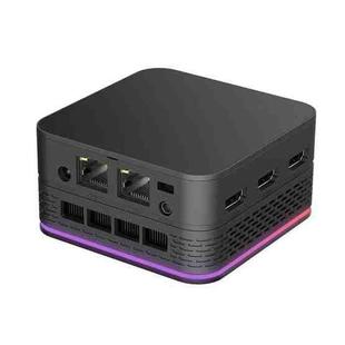 T9 Plus N100 DDR5 8G+0G EU Plug 12th Alder Lake Dual Gigabit LAN+3 HDMI 4K HD Pocket Mini PC