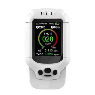 8-In-1 Air Quality Detector PM2.5 / PM1.0 / PM10 / HCHO / TVOC / O3 / Temperature / Humidity Monitor