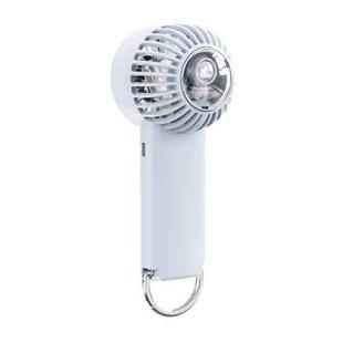 Outdoor Handheld Ice Air Conditioning Fan Astronaut Night Light Semiconductor Cooling Fan(Light Blue)