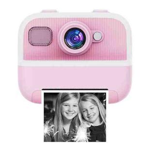 M8 2.4-Inch 1080P HD 2400W Pixel Dual-Camera Children Thermal Printing Camera, Color: Pink