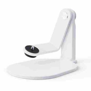 Projector 360 Degree Rotating Bracket Projection Flip Stand(White)