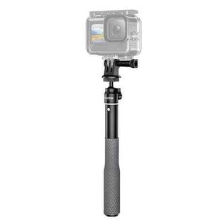 TELESIN WSS-001 65.4cm Aluminum Alloy Waterproof Ball Head Selfie Stick Diving Shooting Sports Camera Extension Stick