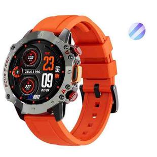 LOKMAT ZEUS3 Pro 1.39-Inch 5ATM Waterproof Outdoor Sports Bluetooth Call Smart Watch(Orange)