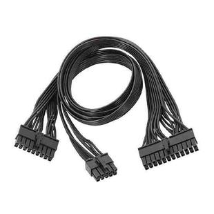 60cm For EVGA 10Pin / 18Pin To 24Pin Flat Cable Module Cable Graphics Card Block Cord