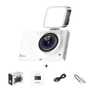 High-Definition CCD Digital Camera 64 Million WiFi Card Camera, Color: White + Fill Light