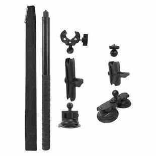 For Insta 360 ONE X / X2 / X3 / X4 Car Top Suction Cup Selfie Stick Bracket, Model: Set 2