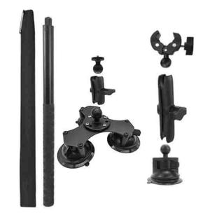 For Insta 360 ONE X / X2 / X3 / X4 Car Top Suction Cup Selfie Stick Bracket, Model: Set 4