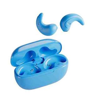 OWS Sleep Bluetooth Earphones With Charging Compartment, Color: Blue Wihout Silicone Case