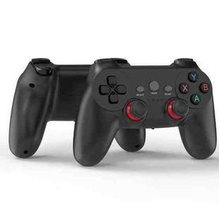 2.4G One-to-two Wireless Game Controller for PC / Android / TV Box(Black)