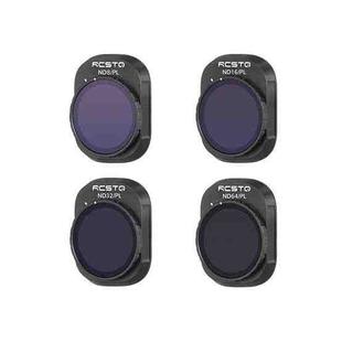 For DJI Mini 4 Pro RCSTQ Filter HD Protective Mirror Drone Accessories, Style: ND-PL8+ND-PL16+ND-PL32+ND-PL64