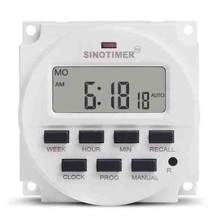  SINOTIMER TM618N-6V 7 Days Weekly Programmable Digital Electronic Timer Switch