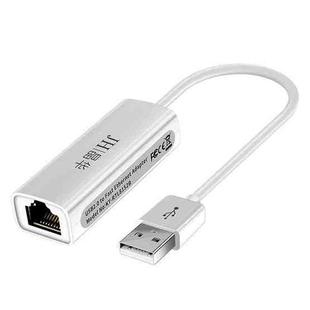 JINGHUA Z310 USB2.0 To RJ45 100Mbps Network Card Network Interface Box Laptop Network Card Free Driver(White)