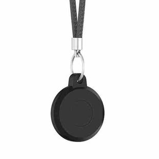 For Airtag Pet Plastic Waterproof Tracker Protective Case(Black)