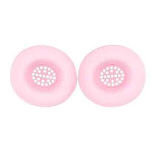 For Beats Solo 4 T21 Bluetooth Headsets Silicone Protective Cover Dustproof Case Earmuffs(Pink)