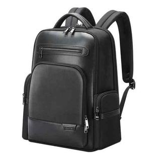 Bopai 61-120511 arge-capacity Travel Business Laptop Backpack With USB+Type-C Port(Black)