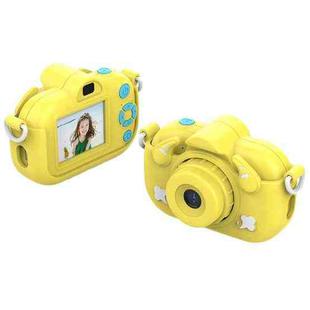 DC501 2.0-Inch 4X Zoom HD Digital Camera Mini Children Photography Camera, Color: Yellow