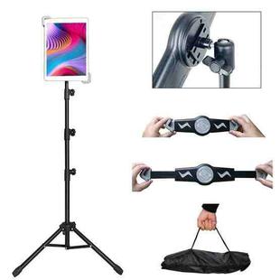 1.6m Adjustable Tablet Stand Floor-Standing Retractable Mobile Phone Tripod, Model: 311(With Cloth Bag)