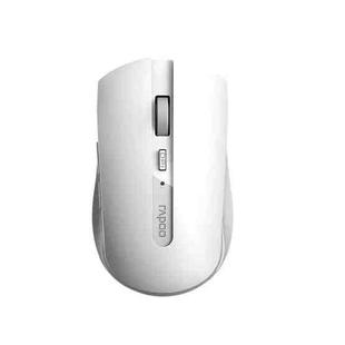 Rapoo M350G Bluetooth/2.4G Wireless Mouse Office Desktop Laptop Mute Mouse(White)