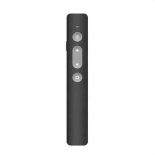 B1 Multimedia Infrared Laser Pointer Teaching Business Wireless PPT Page Turning Pen(Black)