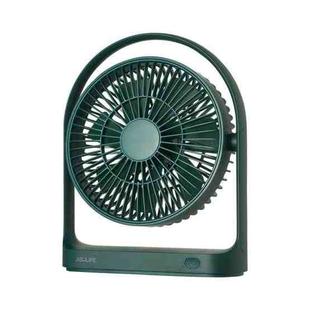 JisuLife FA19 4000mAh Wireless Rechargeable Desktop Mini Fan Silent Portable Fan(Green)