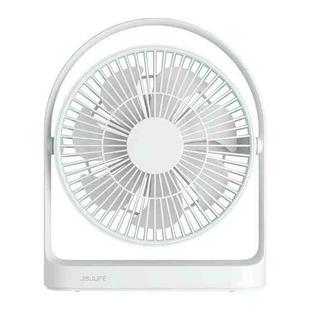 JisuLife FA27 Desktop Wireless Rechargeable Fan Office Table Mini Fan(Light Gray)